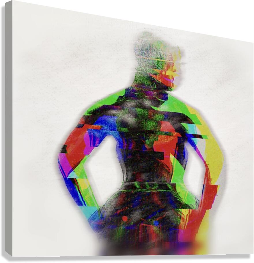 The Colour Of Her Soul Canvas Print