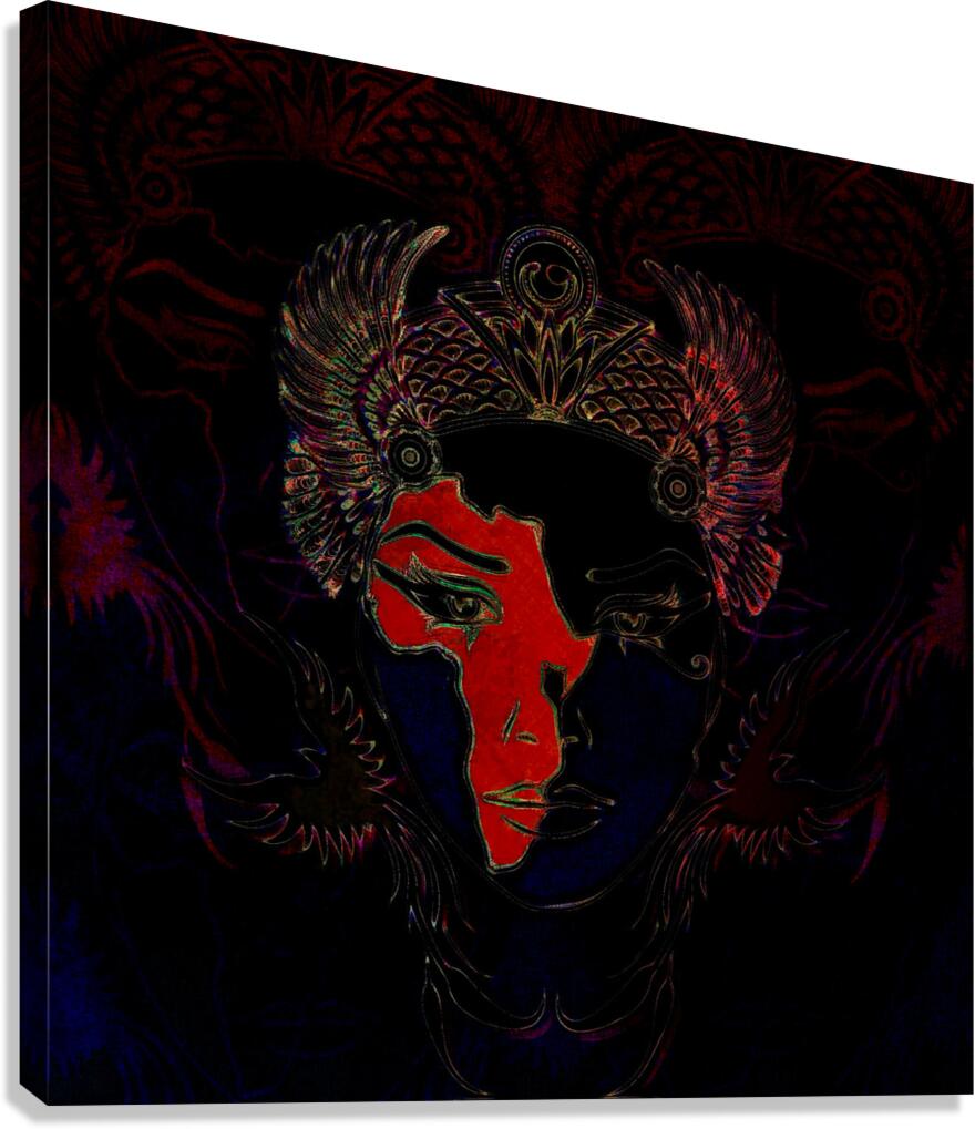 Twilight Queen Canvas Print