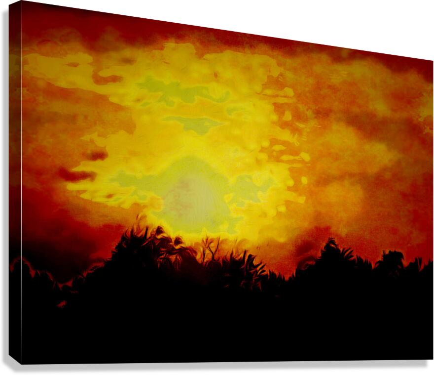 SunGod Canvas Print