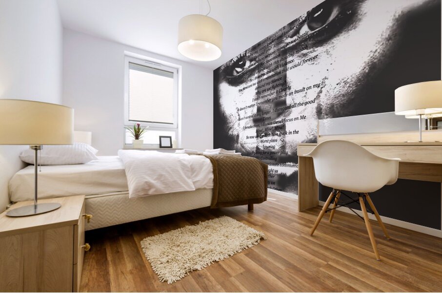 The Conversation  Mural print