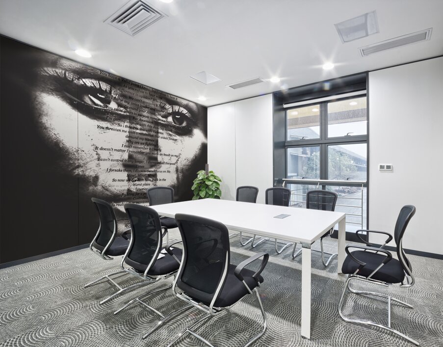 The Conversation  Wall Printing