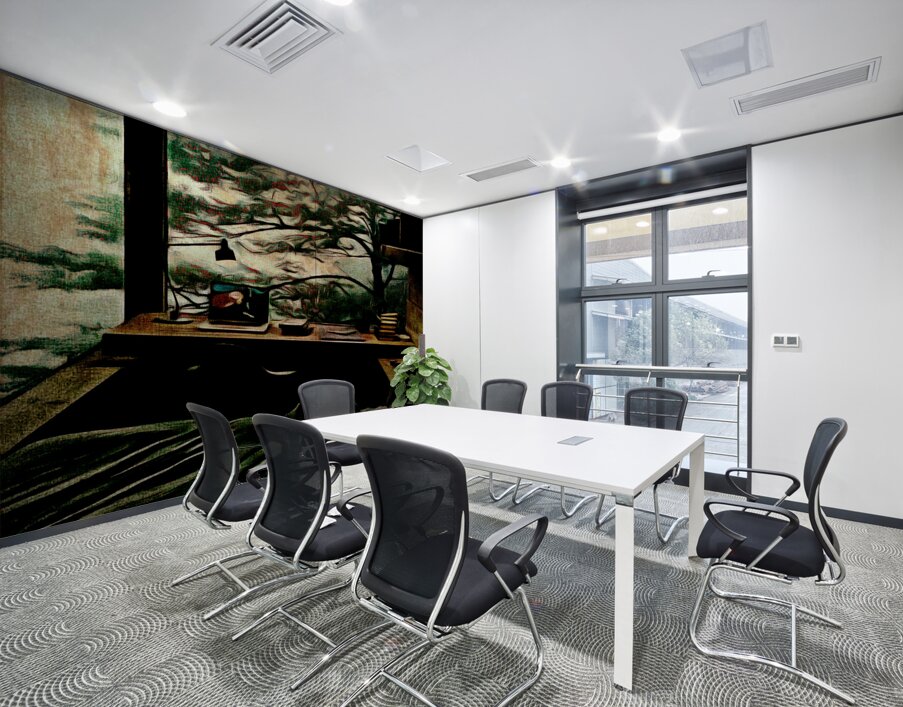 Tree House Wall Printing